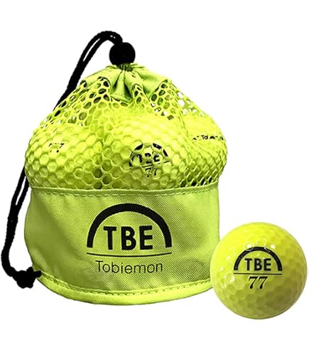 Amazon | ゴルフボール TOBIEMON 飛衛門 TBE V7 4ピース 9個入り